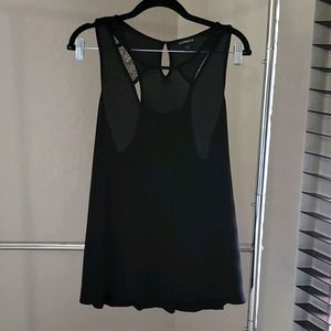Express Black Lace cut out sleeveless top